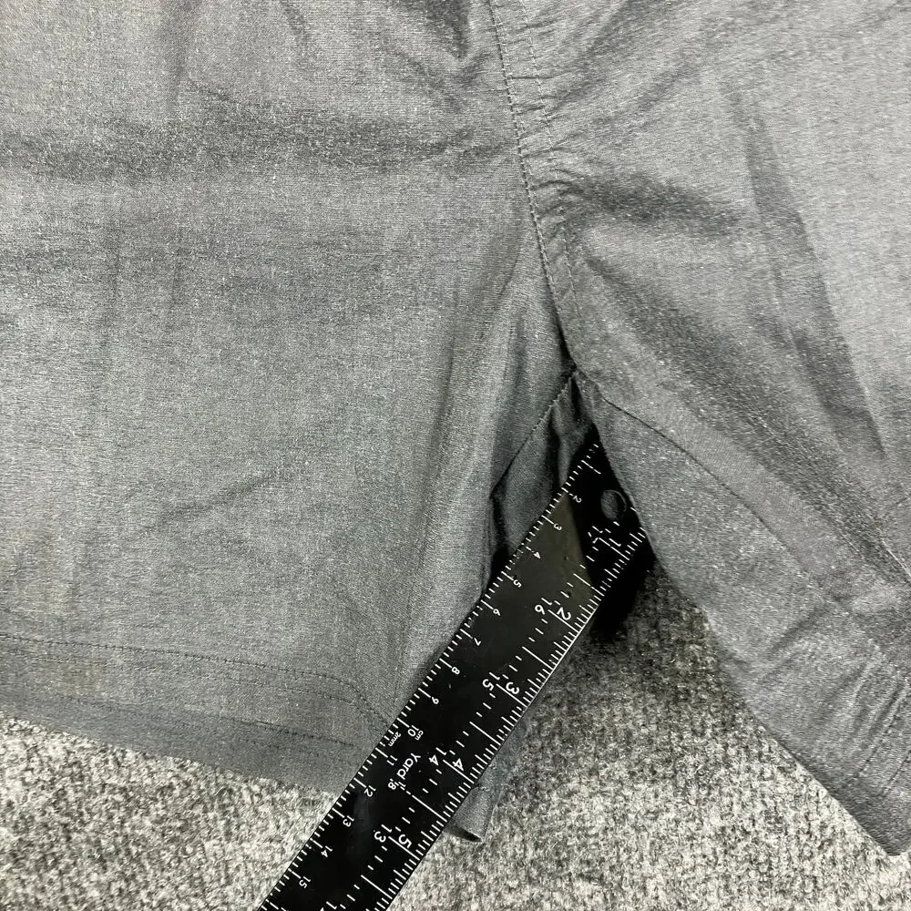 Original Use Swim‎ Shorts Mens XXL Gray Checkered Waist Quick Dry Beach